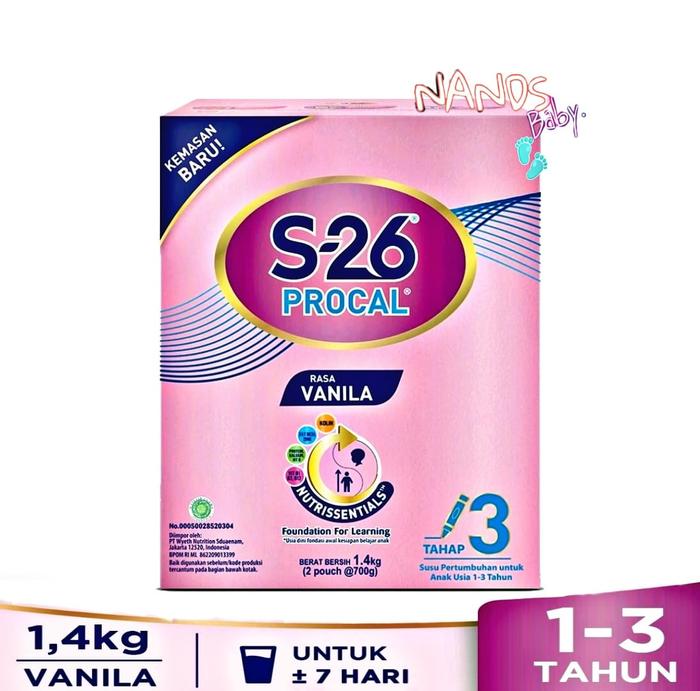 Gambar S-26 Procal Tahap 3 1400GR | Susu Pertumbuhan Anak Usia 1-3 Tahun dari Nands Baby'S undefined Tokopedia
