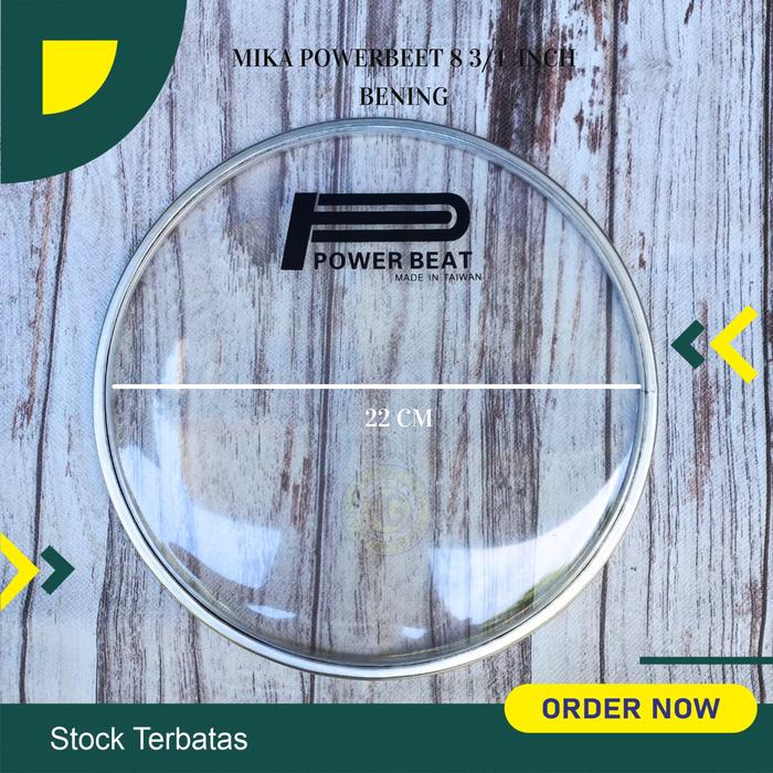 Gambar Mika darbuka 8 inch 8.3/4 dan 9 inch Mika powerbeet - 8.3/4 bening dari Rebanagresiktigaputri undefined Tokopedia