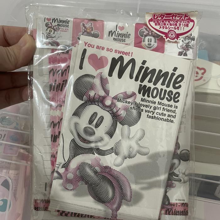 Mouselette 2 Jual minnie mouse letter set / kertas surat disney - Kota Bandung ...