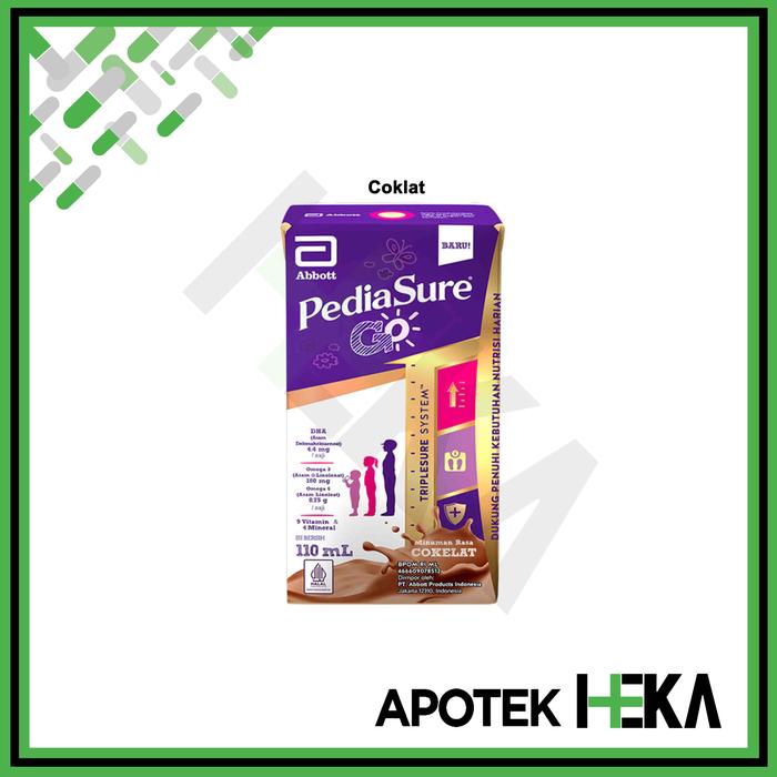 Gambar Pediasure Go 110 ml - Susu UHT Ready to Drink - Vanila dari Apotek Heka Bekasi undefined 2 Tokopedia