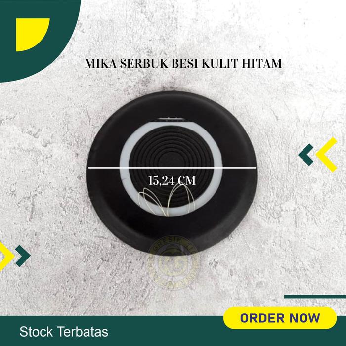 Gambar Mika serbuk besi ketipung ukuran 6 in siap main mika ketipung - Hitam dari Rebanagresiktigaputri Kab. Gresik Tokopedia