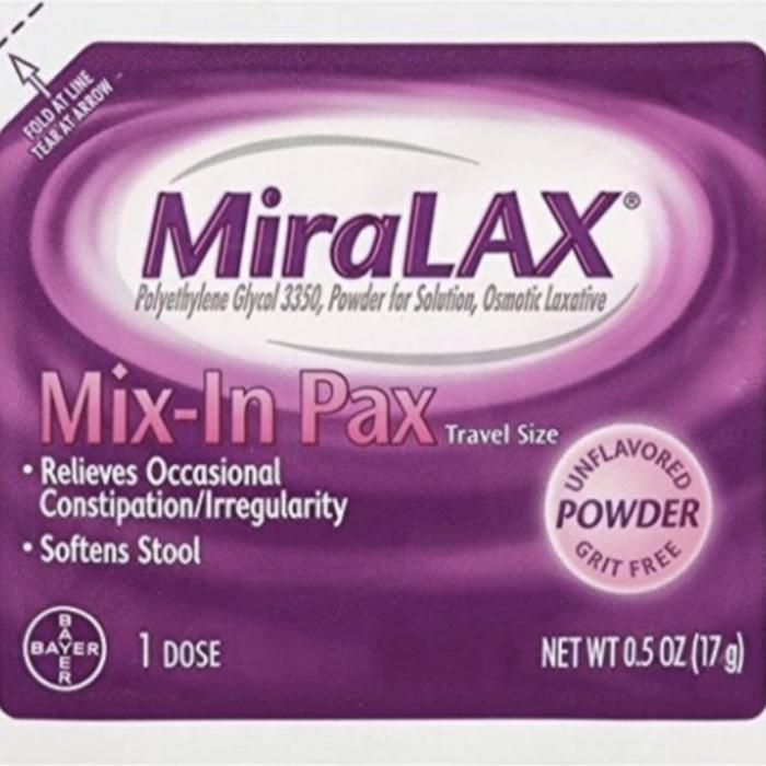 Jual Miralax Sachets - Relieves Occasional Constipation - From Usa - 5 ...