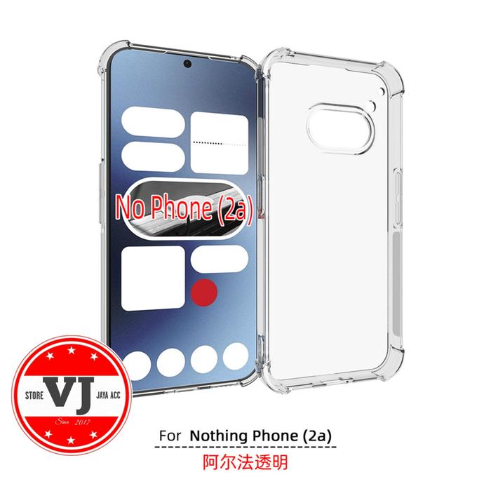 Gambar Softcase Anti Crack Nothing Phone 2A Case Silikon TPU Transparan dari VJ JAYA ACC undefined Tokopedia