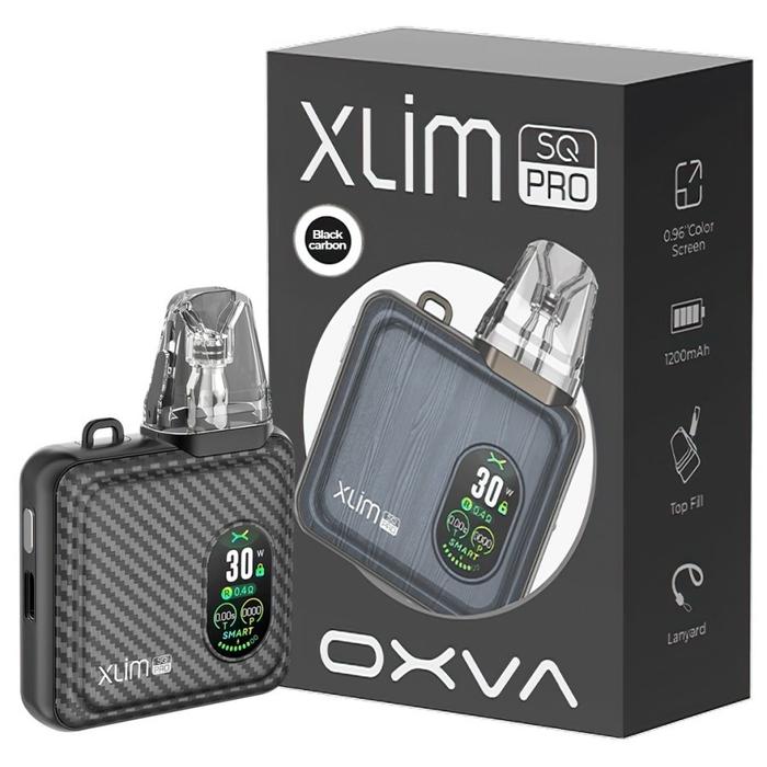 Gambar OXVAx Xlim SQ Pro 30W Original - BLACK CARBON dari ShopWithVPKU88 undefined Tokopedia