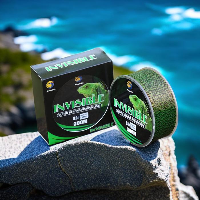 Gambar Senar Bunglon Speckle Hijau 300m Invisible Fishing Line Anti Keriting Kuat Max 15kg - 4#0.33mm6.9kg dari mancinglaut undefined Tokopedia