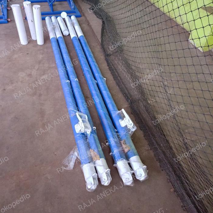 Gambar tiang voli+jaring net - tiang voli dari RAJA ANEKA JARING undefined Tokopedia