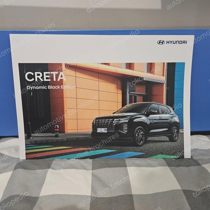 Jual brosur katalog mobil hyundai creta dynamic black edition 2023