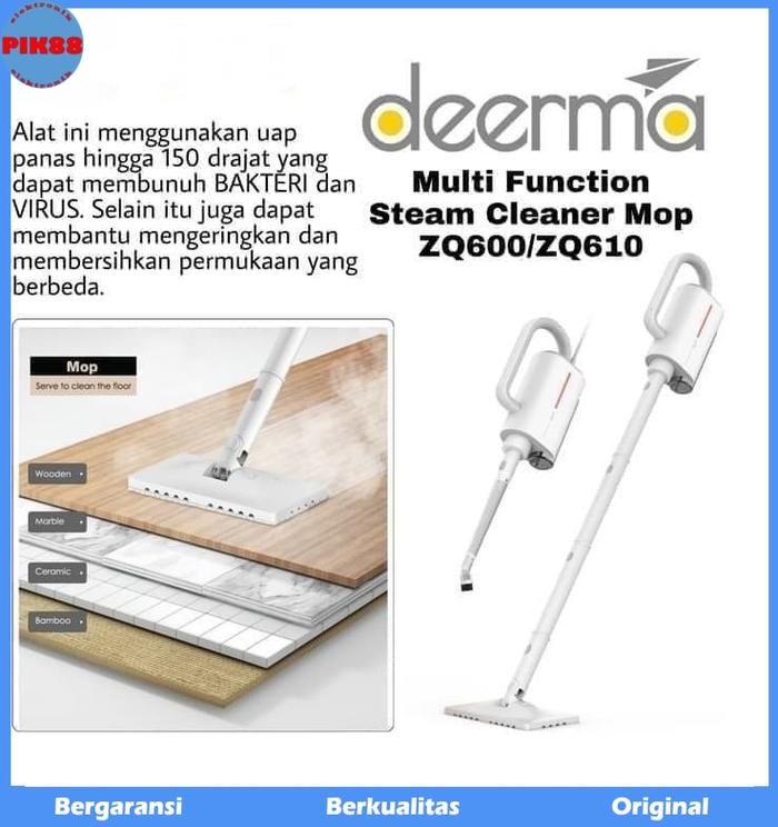 Gambar DEERMA Multi Function Steam Cleaner Mop ZQ600 Steamer Sterilizer Bisa Jadi Setrika Uap - Watertank ZQ600 dari PIK88ELEKTRONIK undefined Tokopedia