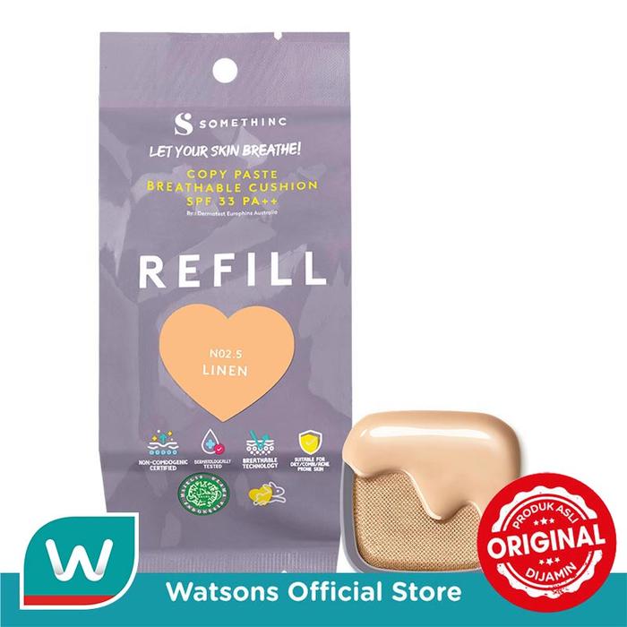 Gambar Somethinc (Refill) Copy Paste Breathable Cushion - Linen dari Watsons Indonesia Official Store undefined Tokopedia