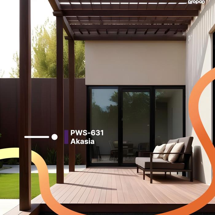 Gambar Cat Propan Woodstain PWS 633 Water Based Gloss / Satin Pewarna Kayu - AKASIA, GLOSS dari MATERIAL ON undefined Tokopedia