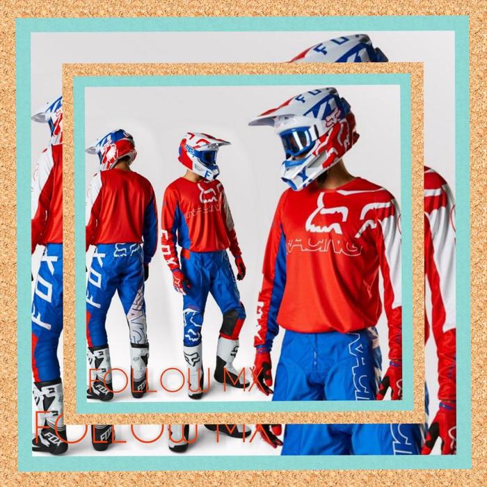 Gambar jersey pants fox180 motocross trail jersey set fox180 cross adventure not jersey pants thor shift seven tld jersey pants motocross jerset motocross jersey set motocross jersey pants cross adventure jersey set trail adventure jerset cross adventure - RED BLUE WHITE, 30 / S dari FOLLOWMX undefined 5 Tokopedia