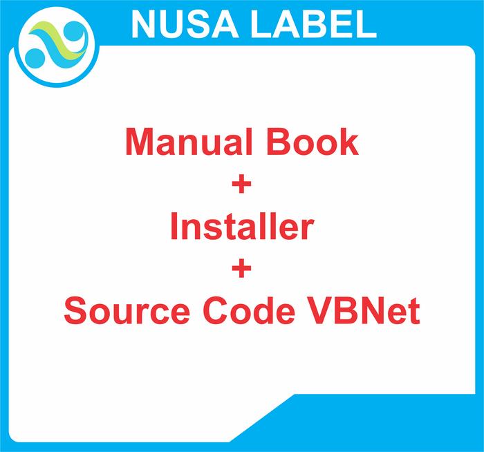 Gambar Program Software Desain Cetak Label Print Label Barcode QRcode Format Default Label TJ dg Source Code VBNet - Paket Lengkap dari Nusantara Projects undefined Tokopedia