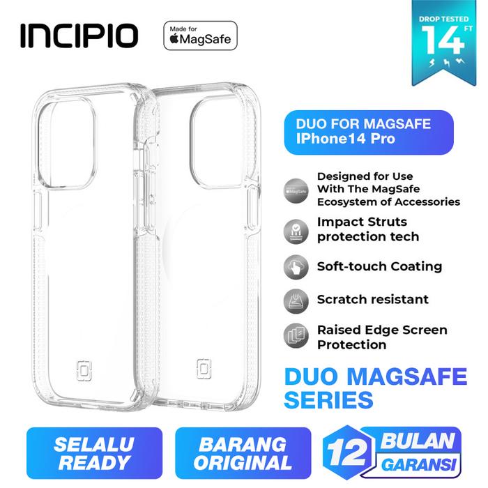 Gambar Casing iPhone 14 Pro Max Plus Magsafe Camera Protection Softcase White - IP14 PRO, DUO MAG SAFE dari Incipio Indonesia undefined Tokopedia