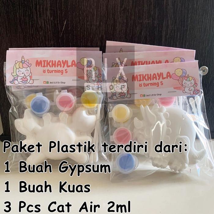 Gambar Paint Gypsum DIY Toy Story Edition - Mainan Edukasi Kreatifitas Anak Mewarnai Batu - KEMASAN PLASTIK dari RIX Shop99 undefined Tokopedia