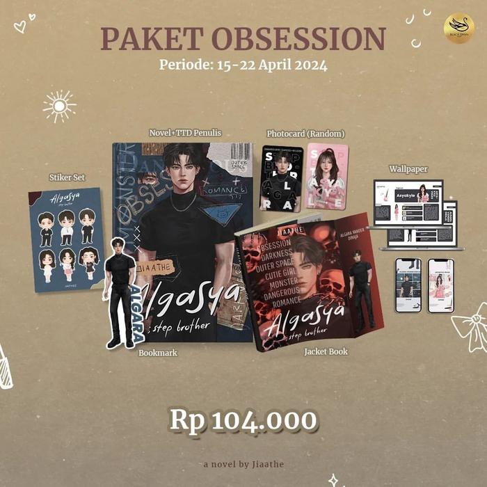 Gambar Pre Order Buku Novel - Algasya - Bumifiksi - Paket Obession dari Bumi Fiksi Makassar undefined Tokopedia
