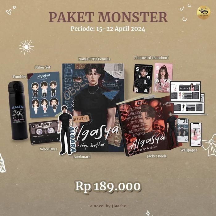 Gambar Pre Order Buku Novel - Algasya - Bumifiksi - Paket Monster dari Bumi Fiksi Makassar undefined Tokopedia