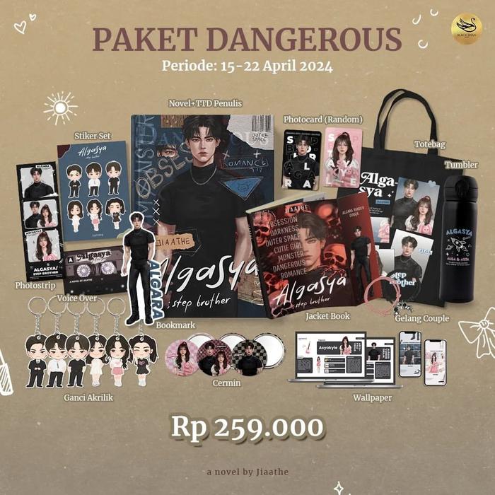 Gambar Pre Order Buku Novel - Algasya - Bumifiksi - Paket Dangerous dari Bumi Fiksi Makassar undefined Tokopedia
