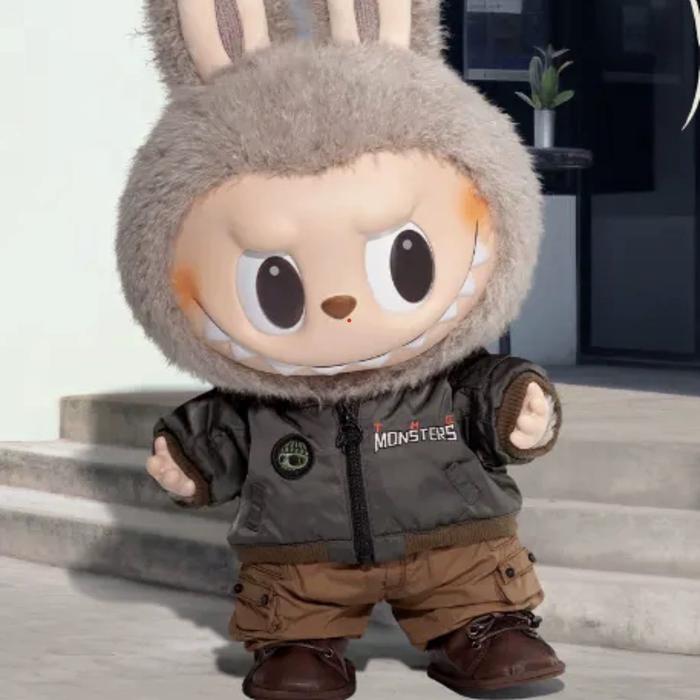 ぬいぐるみ・マスコット POPMART JUMP FOR JOY MONSTERS LABUBU Pop Mart Labubu The Monsters Jump for Joy Vinyl Plush Doll - US