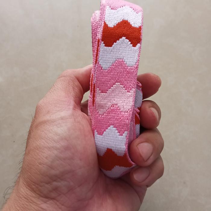 Gambar Loop strap Yoga mat carrier tali pembawa matras SUPER PROMO - Zigzag Pink dari anahataku undefined Tokopedia
