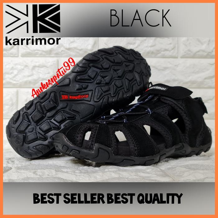 Gambar Sepatu Sandal Gunung Karrimor Tracking Outdoor Hiking Santai Formal - Hitam, 39 dari ANEKASEPATU99 undefined Tokopedia