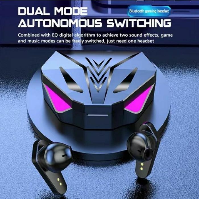 Gambar Headset Gaming Bluetooth 5.1 Murah Berkualitas Wireless M28 Tahan Lama dari Yuvie1shopp undefined Tokopedia