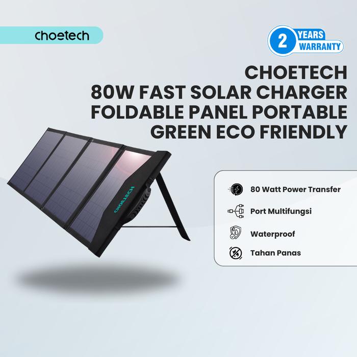 choetech 80w solar panel