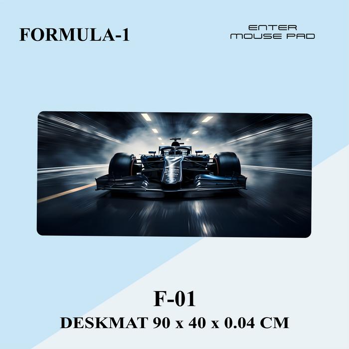 Gambar FORMULA-1 Deskmat Gaming Mousepad Desk mat XXL 90 x 40 CM RACING - F-01 dari EnterMousepad undefined Tokopedia