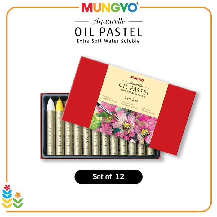Gambar Mungyo Gallery Watersoluble Oil Pastel Set Crayon Krayon Minyak - SET 12 dari Mungyo Official undefined Tokopedia