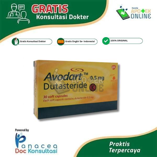 Gambar Avodart 0,5 MG Kapsul 1 Strip Isi 10 Capsul dari Apotek Yakin Ilir Timur Dua undefined Tokopedia