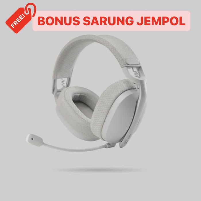 Gambar Daxa Sedna Bluetooth Wireless Gaming Headset 3 connection Low Latency Black Earphones - Putih dari Click & Go Tokopedia undefined Tokopedia