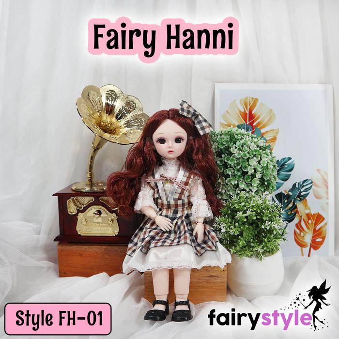 Gambar Boneka Fairy Hanni BJD Ukuran 1/6 (30cm) - Fairystyle - FH-01 dari Fairy Style Doll undefined Tokopedia