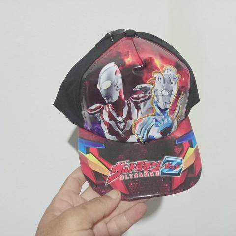 Gambar Topi baseball anak Ultraman bagus murah unik keren Ultramen Ultra man - hitam duo dari Alfa Kirani Shop undefined Tokopedia