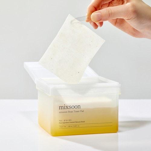 Gambar MIXSOON Toner Pads Bean / Galactomyces / Bifida / Centella Toner Pads - Bean dari MONEY ID undefined 5 Tokopedia