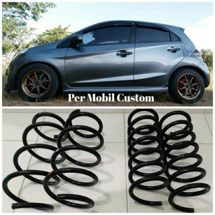 Gambar lowering kit brio ceper Per Mobil Custom Brio ceper harian Loweringkit dari Per Mobil Custom undefined Tokopedia