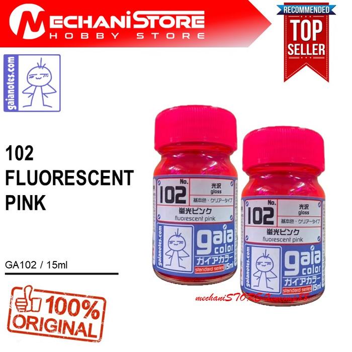 Gambar GAIA Color 102 Fluorescent Pink - Cat GaiaNotes Model Kit Military Paint dari mechaniSTORE Bandung undefined Tokopedia