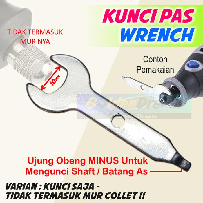 Gambar Mur Pengunci Collet Mini Grinder Screw Cap Chuck Nut Lock Clamp Tutup - Kunci Pas Saja dari Toko Golden Dream undefined Tokopedia