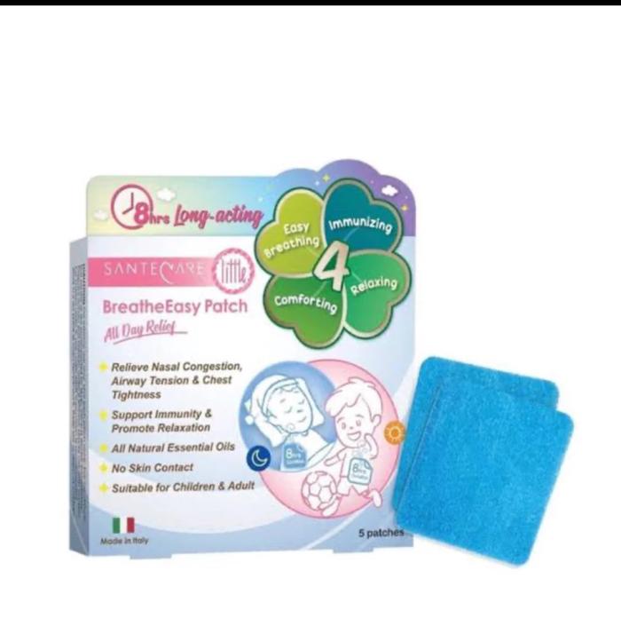 Gambar BREATHEASY PATCH - SANTE CARE Patch pelega nafas bayi 1box isi 5patch - All day use dari Annyeong market undefined Tokopedia