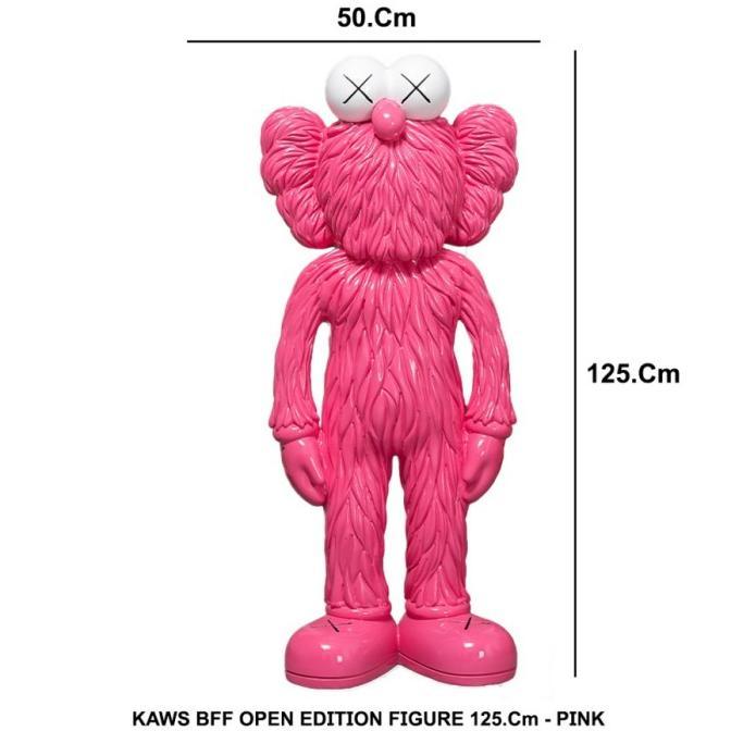 Gambar Pajangan Patung Designer Toys Bff / Bearbrick Figure A46 Patung - Pink dari ravinshop32 undefined Tokopedia