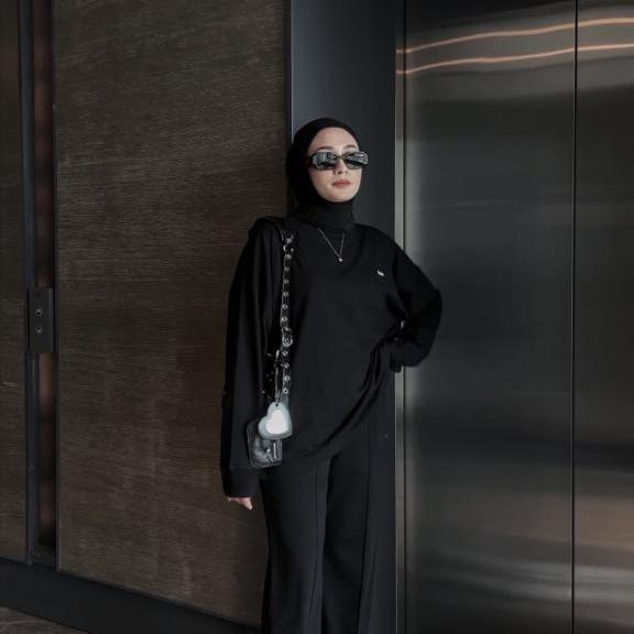 Gambar MATE.LTD - MATE BASIC OVERSIZED - BLACK dari mateltd undefined Tokopedia