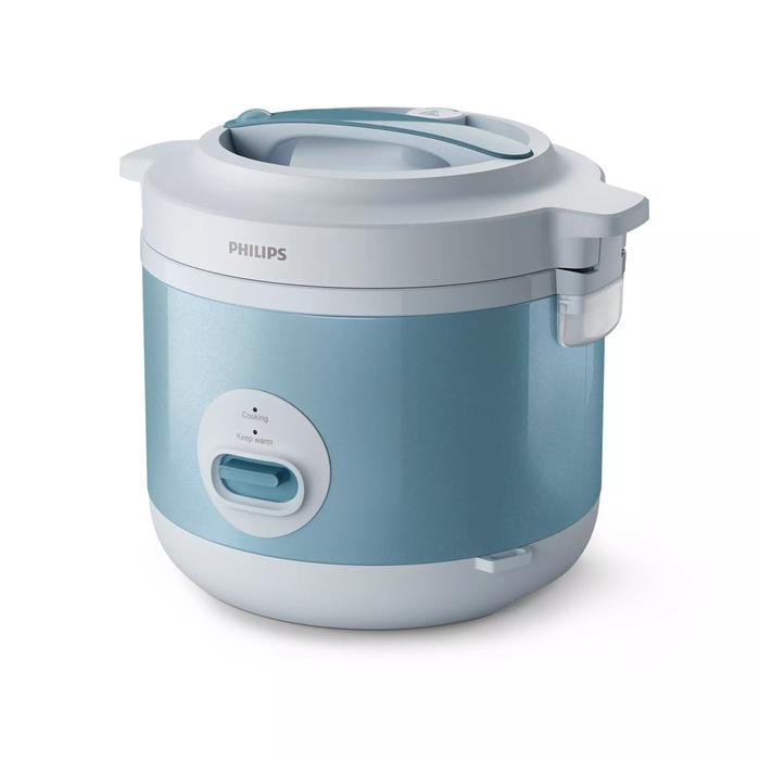 Gambar PHILIPS Rice Cooker 1.8 Liter - HD3003 - Biru dari Utama Electronic undefined Tokopedia