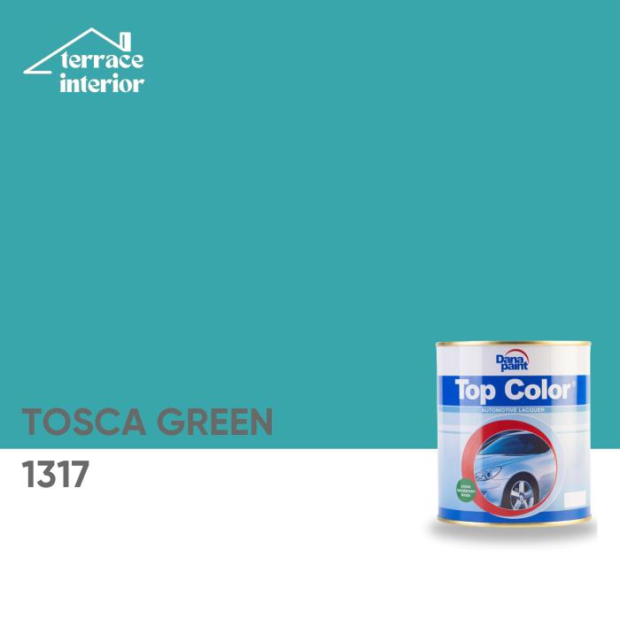 Gambar Cat Duco Top Color Warna Biru Glossy 1L ( AUTOMOTIVE LACQUER ) - Tosca Green dari Terrace Interior undefined Tokopedia