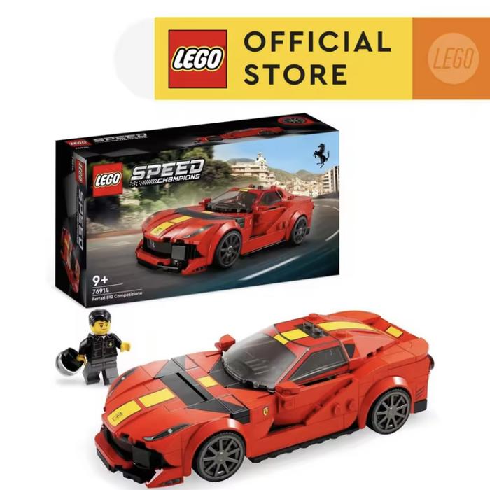 Gambar LEGO Speed Champions 76914 Ferrari 812 Competizione Building Toy Set dari WCome undefined Tokopedia