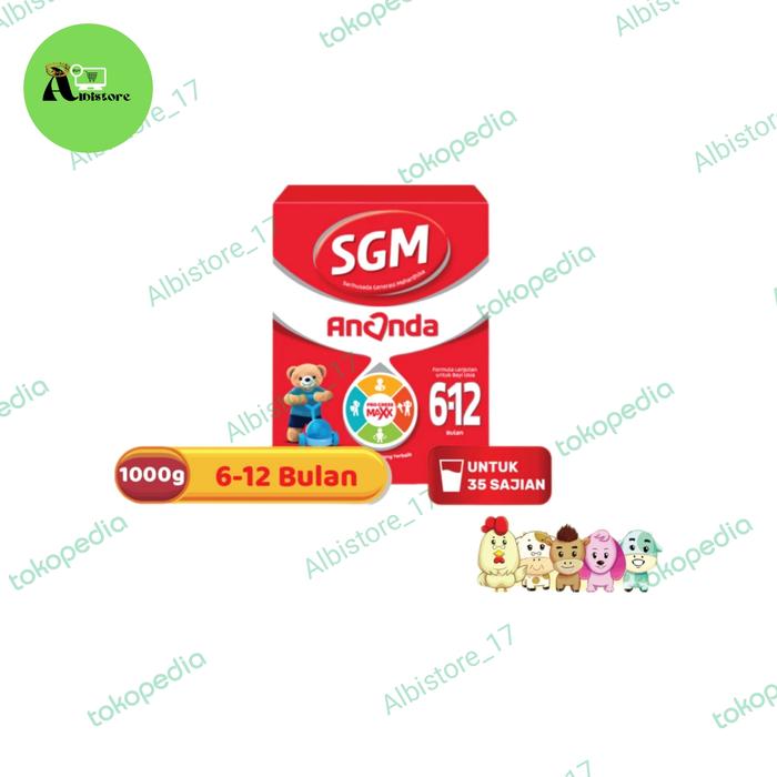 Gambar SGM Ananda 6-12 1000gr dari Albistore_17 undefined Tokopedia