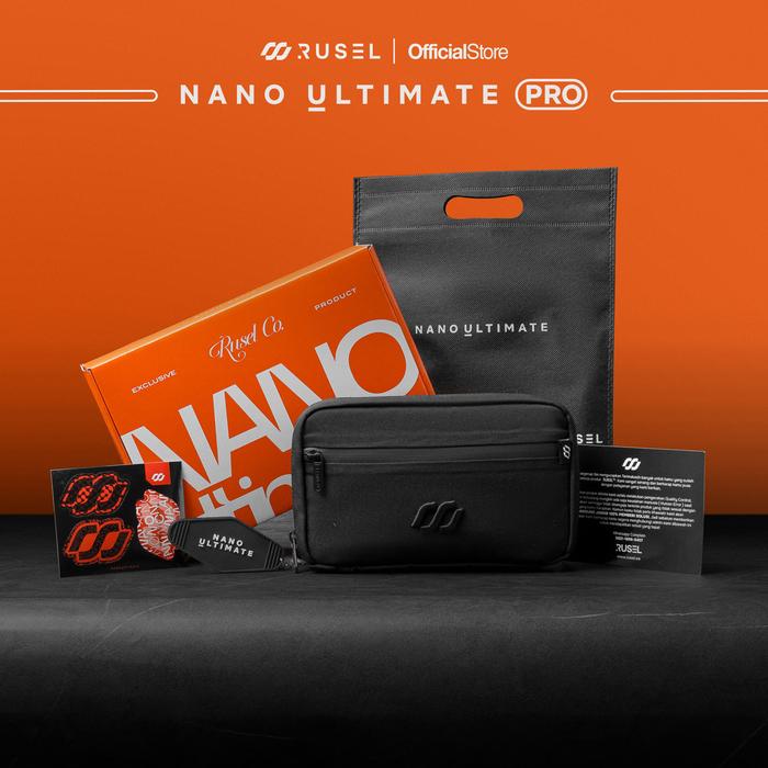 Gambar RUSELCO I Handbag Nano Ultimate Pro Exclusive - Black dari ruselco undefined Tokopedia
