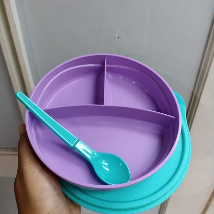 Gambar KIDDOS BOWL + SPOON ECER TUPPERWARE - LUNCH BOX - Orange dari haniftuppy undefined Tokopedia