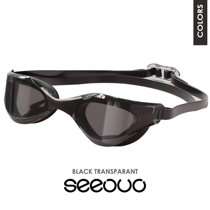 Gambar Seeouo Kacamata Renang / Swimming Lensa HD Dewasa TR90 Silikon XR 100 - BLACK TP dari Seeouo undefined Tokopedia
