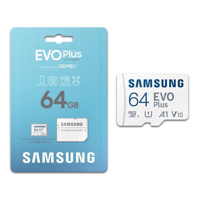 Gambar Samsung MicroSD EVO Plus 64GB 128GB 256GB 512GB - Micro SD 64 128 256 512 Memory Card - 64 gb dari miugameshop undefined Tokopedia