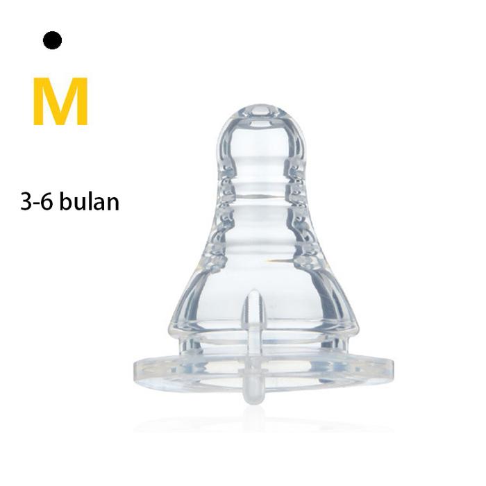Gambar Dot Botol Bayi Pigeon Nipple Peristaltik Botol Susu Standar/ Bayi Standar Leher Bayi - M (3-6 bulan) dari HOUSE OF STORAGE undefined Tokopedia