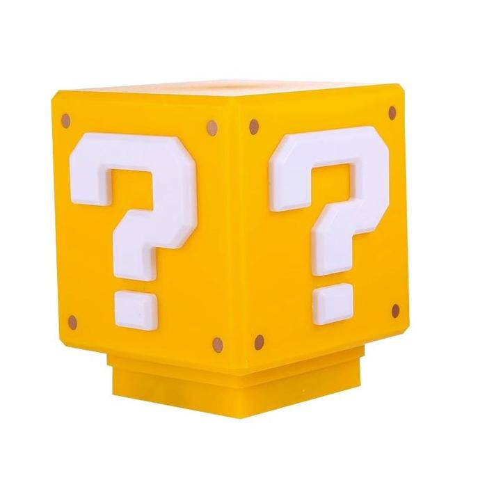 Gambar Super Mario Lampu Sentuh LED USB Charging Tanda Tanya Night Light - 3D dari Micky Minie undefined Tokopedia