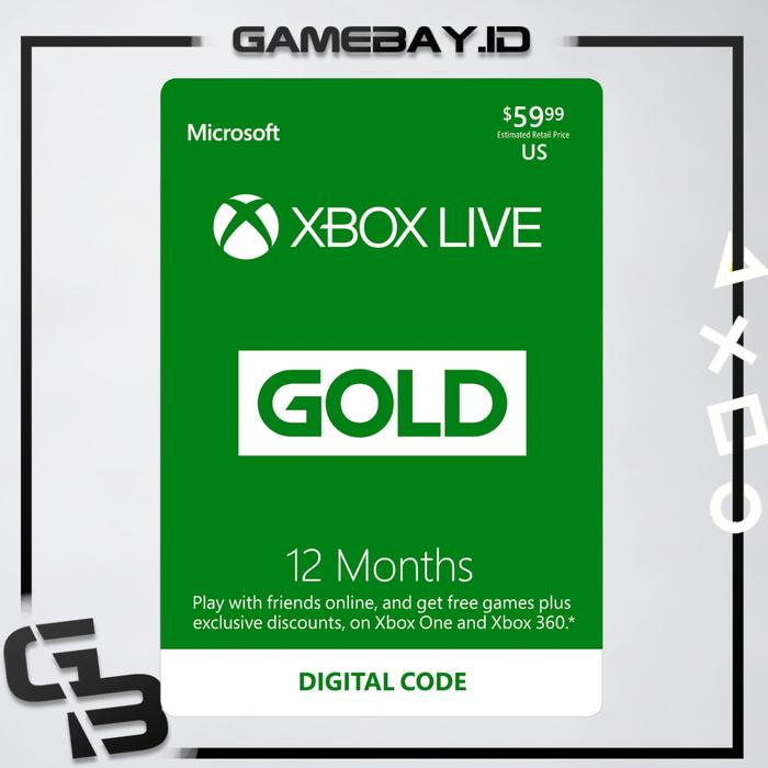 Xbox One 本体 ＋xbox Live12ヶ月ゴールドメンバーシップコード Subscription Buy Xbox Live Code Month Gift Card Xbox Live 12 Month